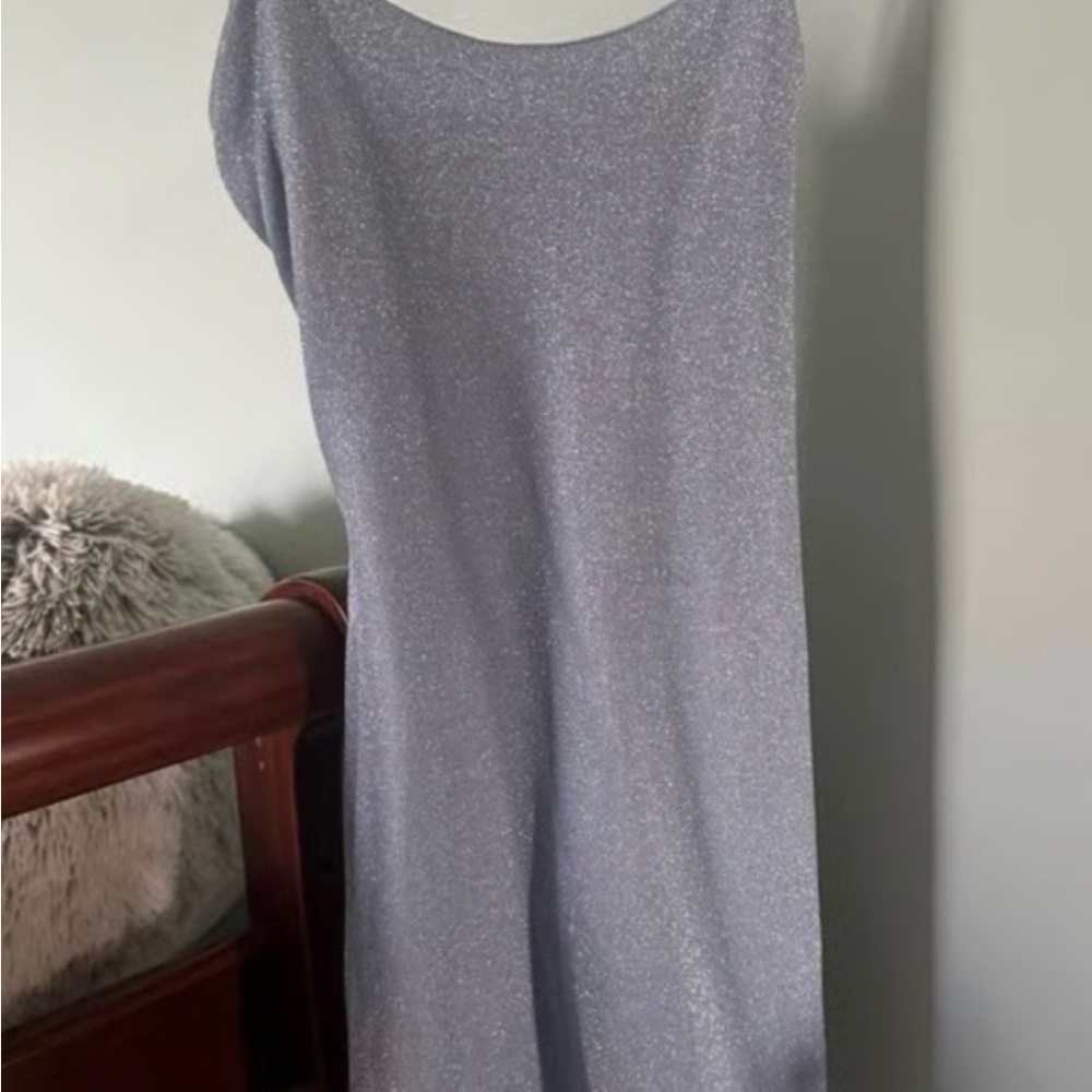 Gray Sleeveless Dress